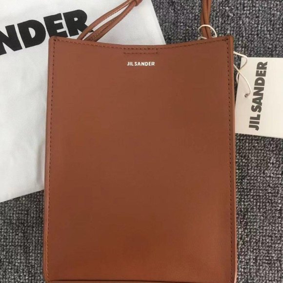 JIL SANDER BROWN ‘TANGLE SMALL’ SHOULDER BAG - Picture 6 of 8